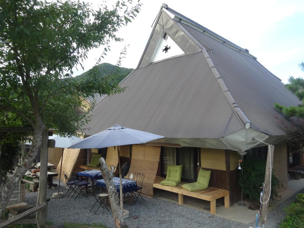 古民家の宿 ふるま家 Furumaya House Gastronomic Farmstay In Deep Kyoto Fukuchiyama Bagian luar foto