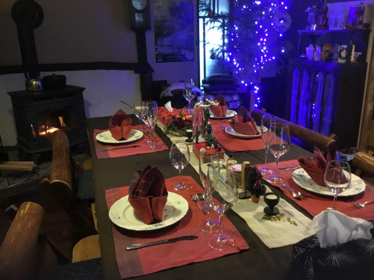 古民家の宿 ふるま家 Furumaya House Gastronomic Farmstay In Deep Kyoto Fukuchiyama Bagian luar foto